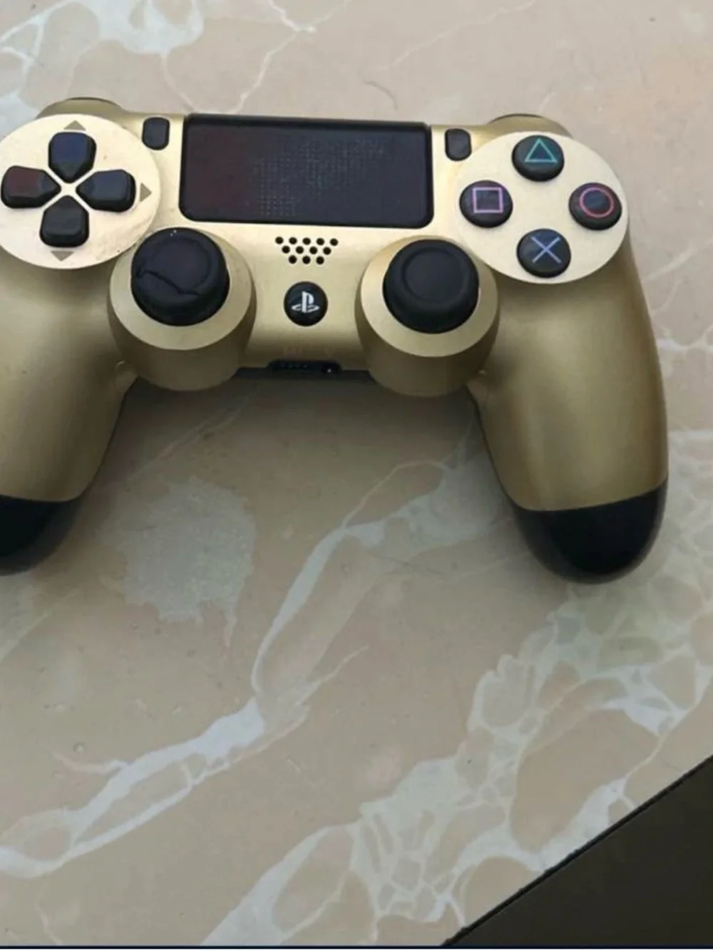 Sony PS4 Console with Gold DualShock Controller and NBA 2K24 + GTA V